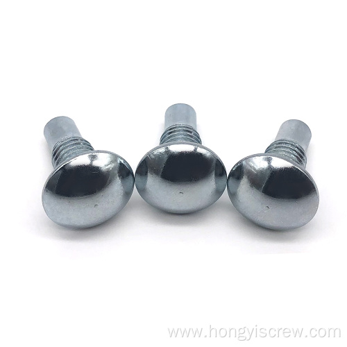 Galvanized Round Head Half Thread carriage Bolts Mushroom